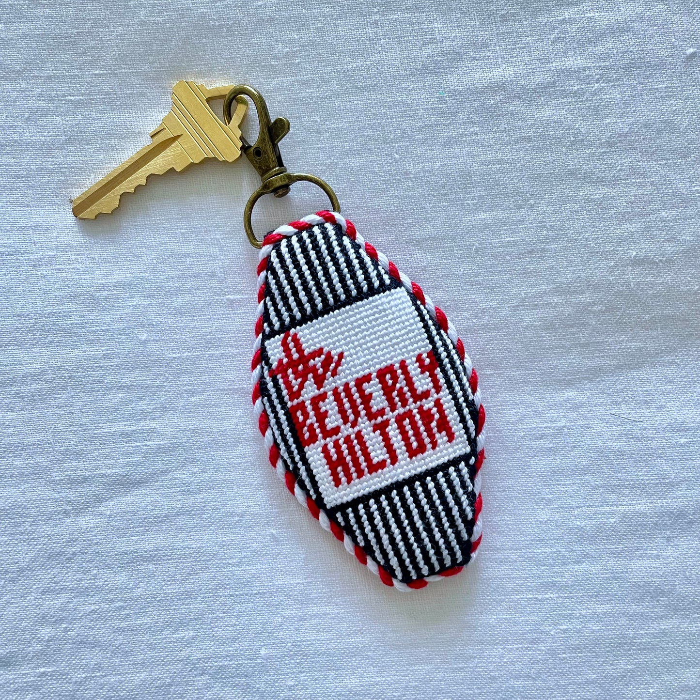 Beverly Hilton Motel Keychain