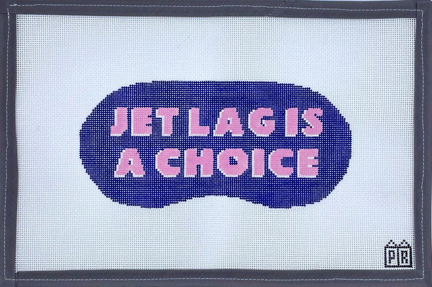 W - Jet Lag Is a Choice Eyemask