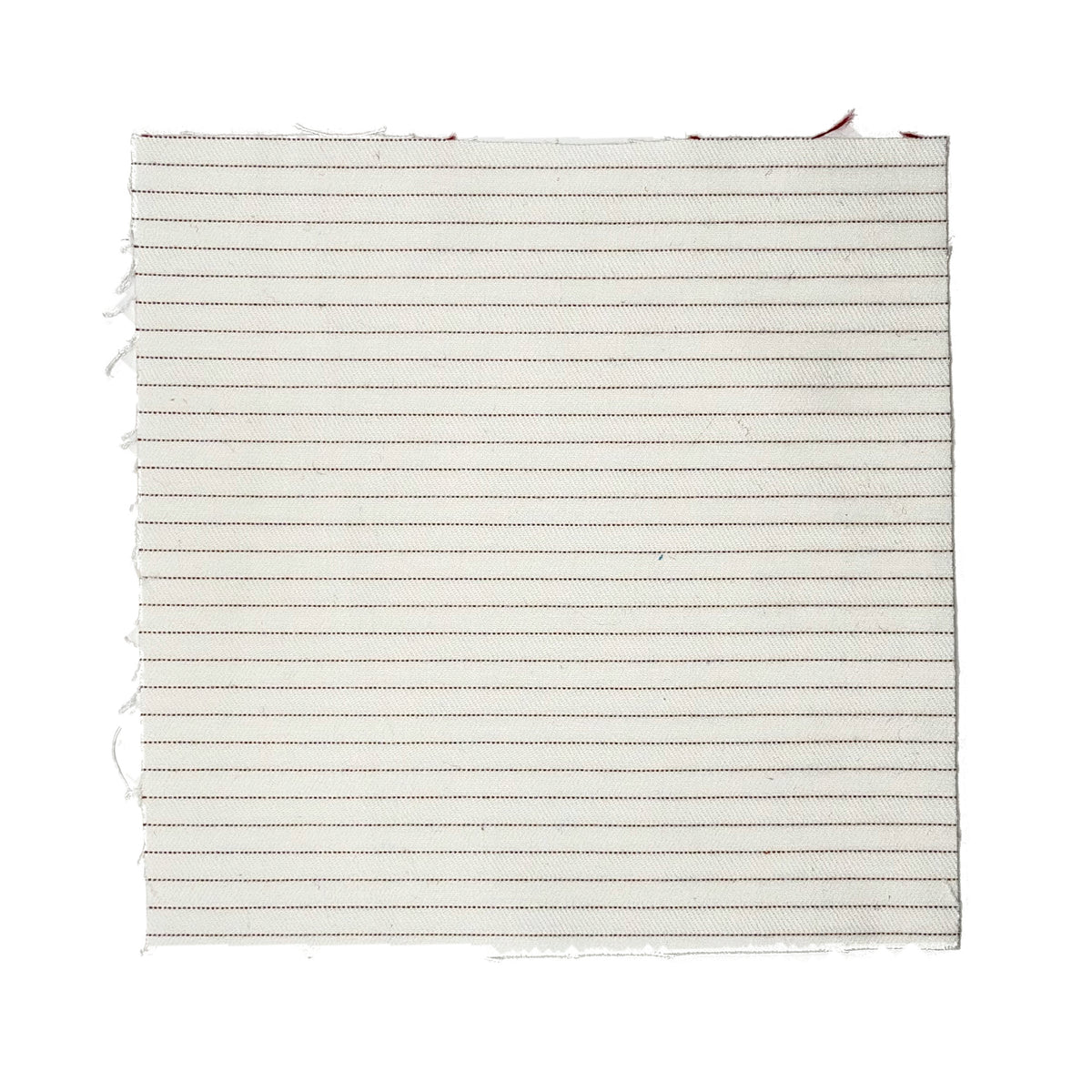 Ivory Pinstripe fabric swatch