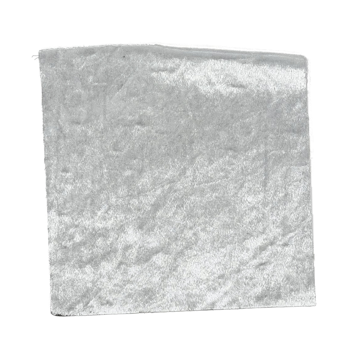 Silver fabric swatch
