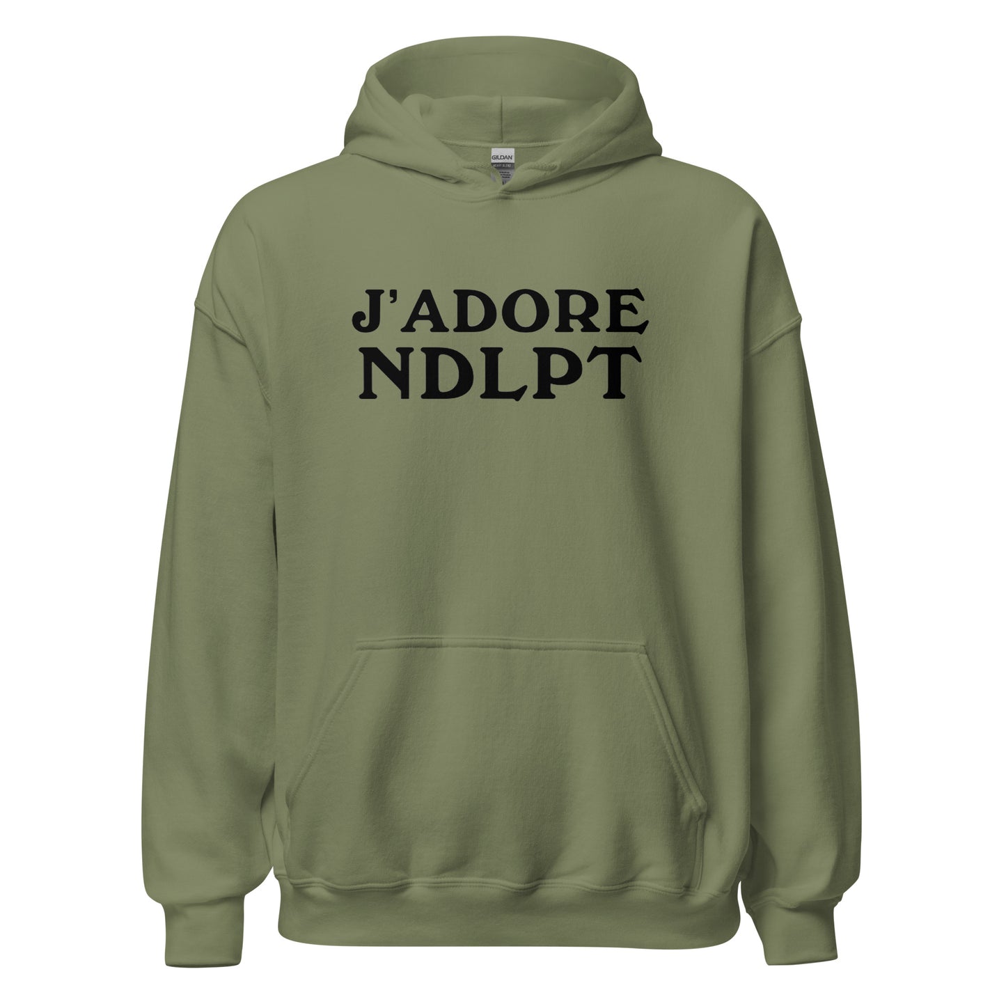 J'ADORE NDLPT Hoodie (Black Font)