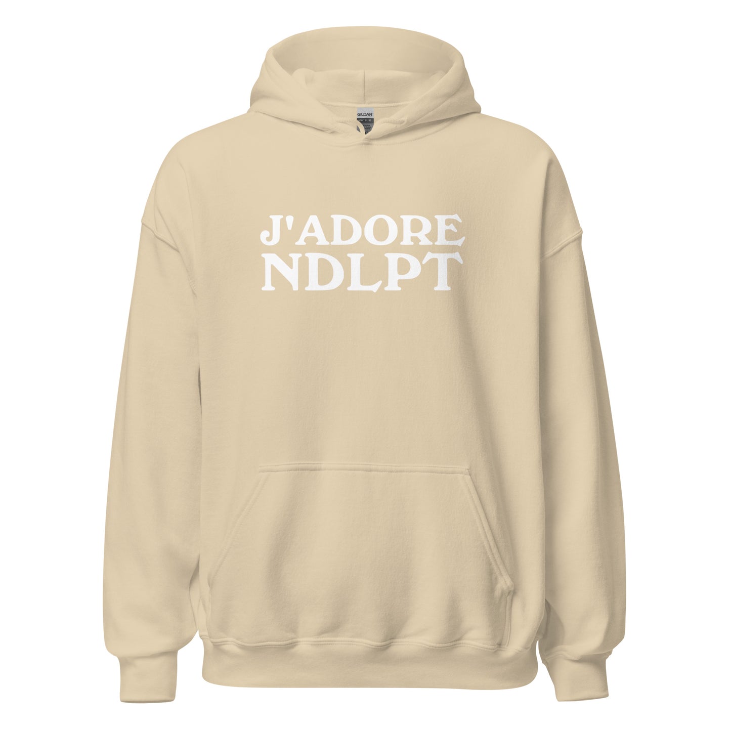 J'ADORE NDLPT Hoodie (White Font)