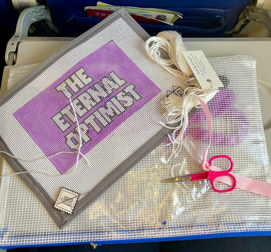 Traveling with Needlepoint