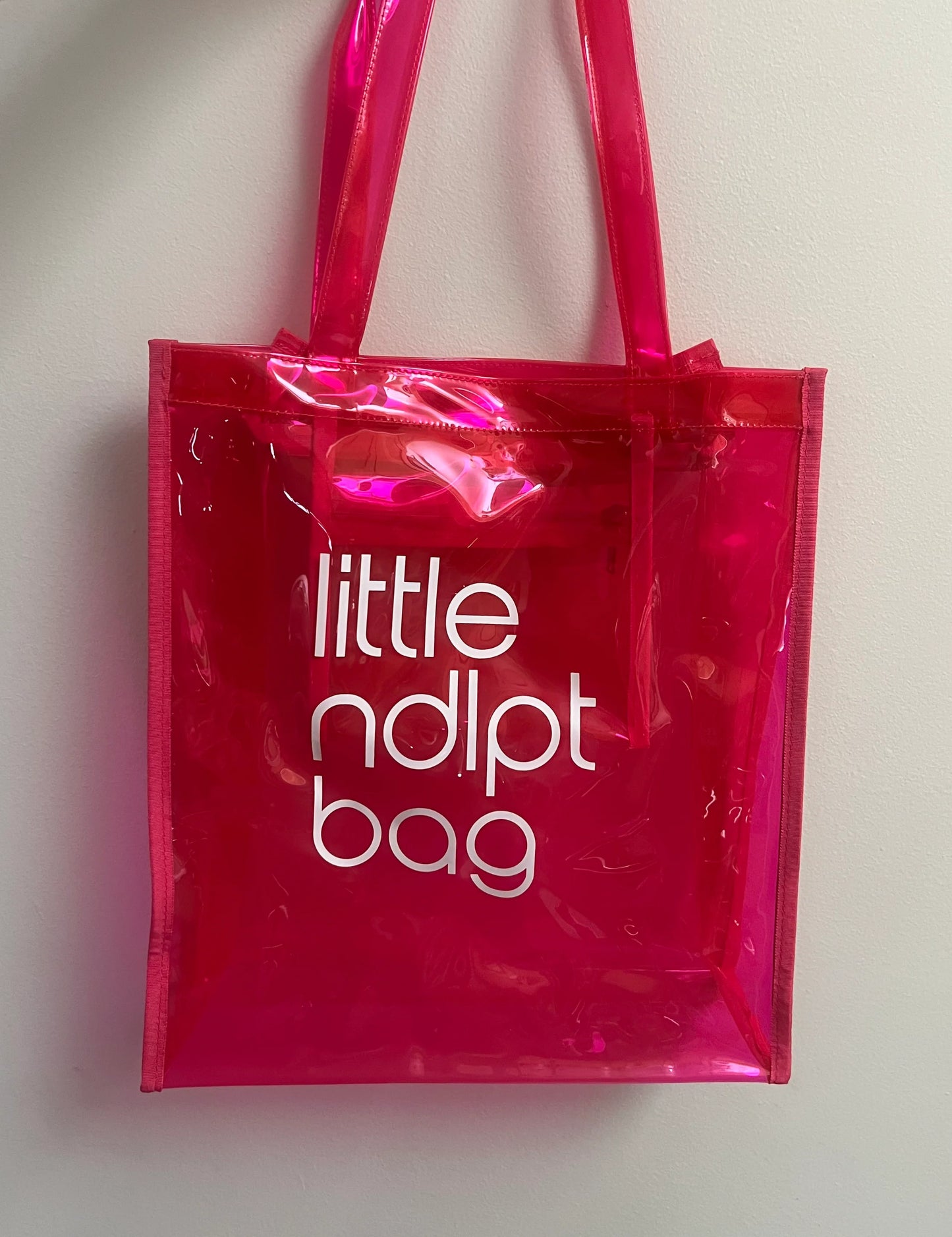 W - “little ndlpt bag” PVC Tote Bag