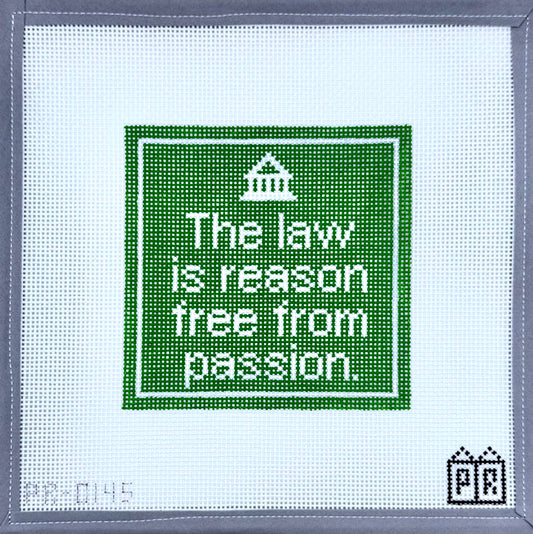 W - Law is Reason Free (Green)