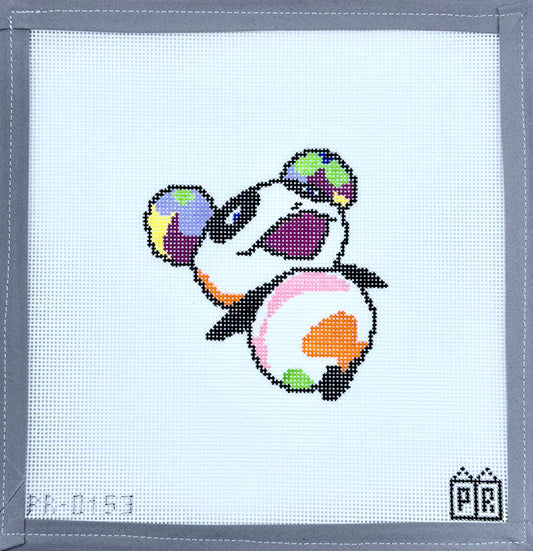 W - Multicolor Panda