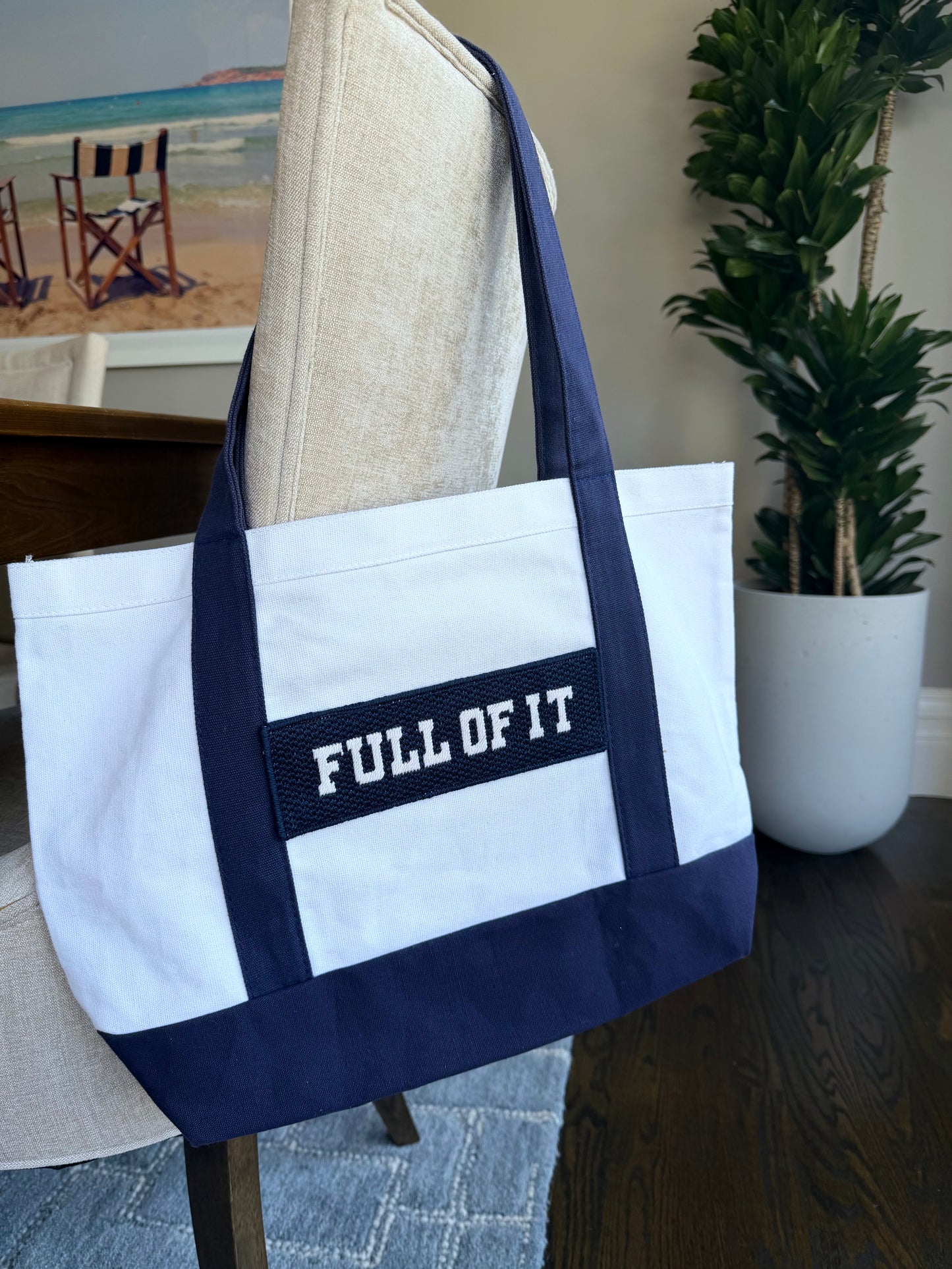 Full Of It Needlepoint Chart for 13 Mesh (Digital Download)