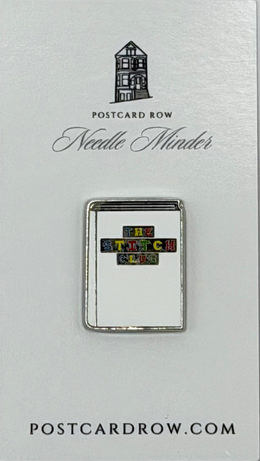 "The Stitch Club" Book Needle Minder