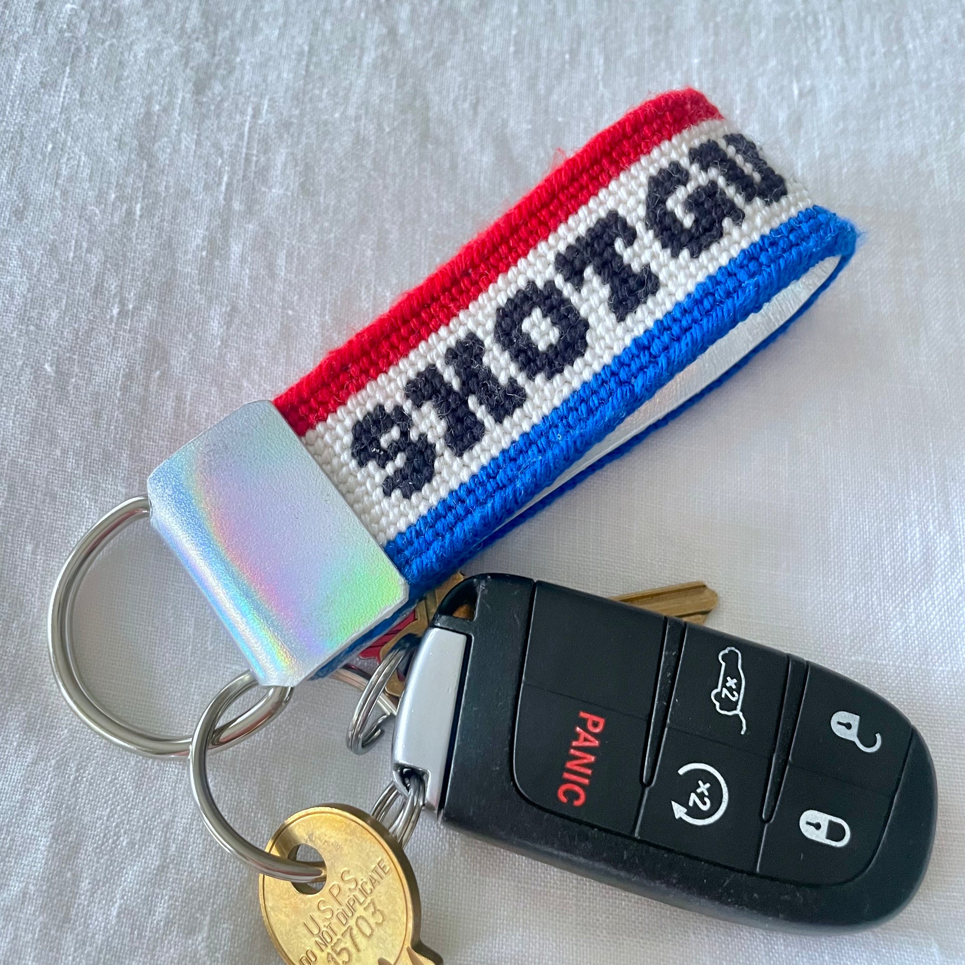 Shotgun Rider Keychain – POSTCARD ROW