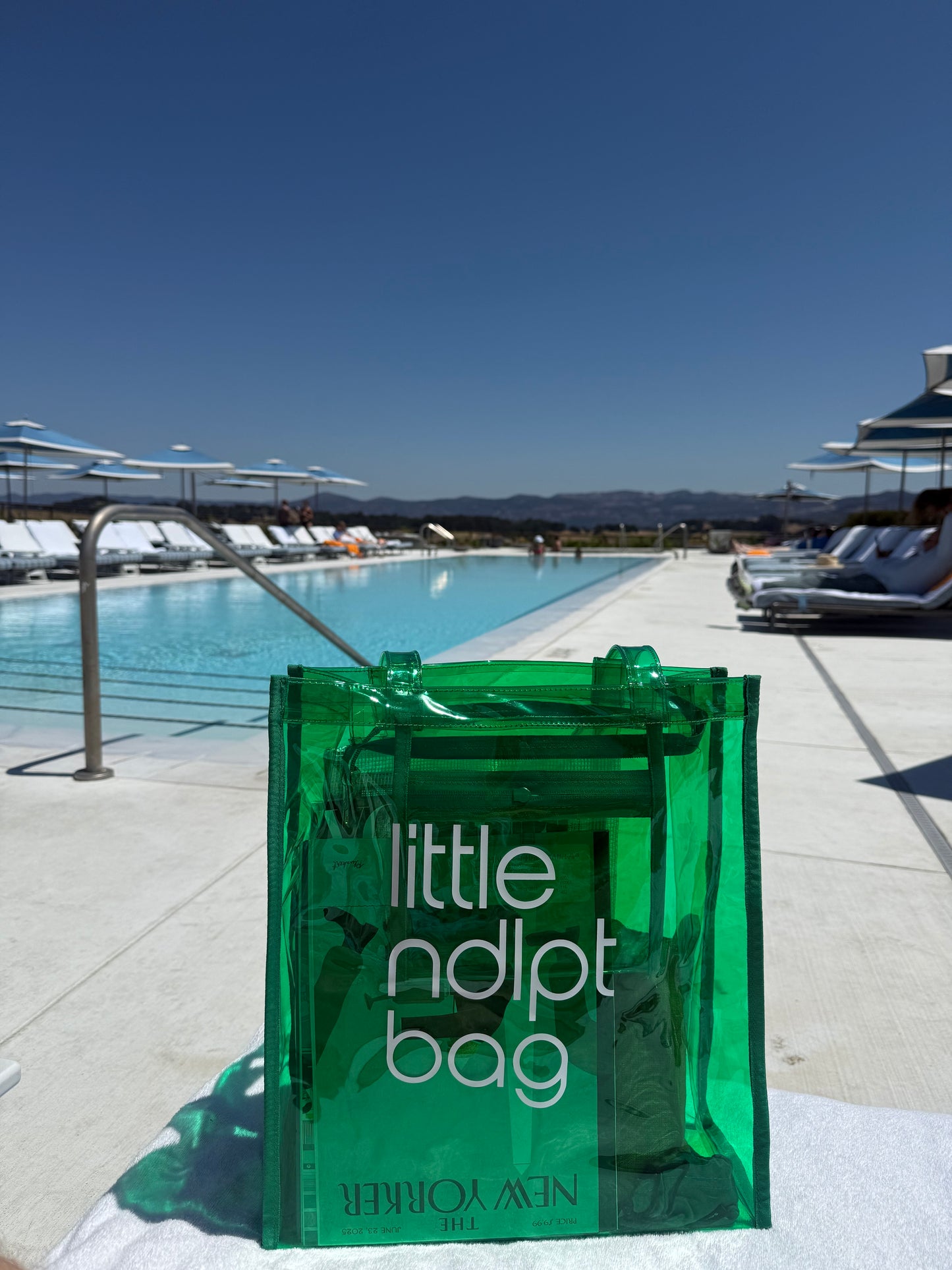 “little ndlpt bag” PVC Tote Bag