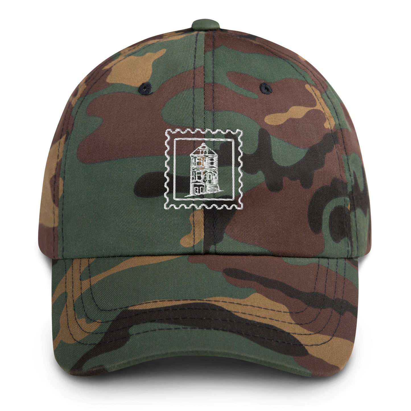 Postcard Row Logo dad hat