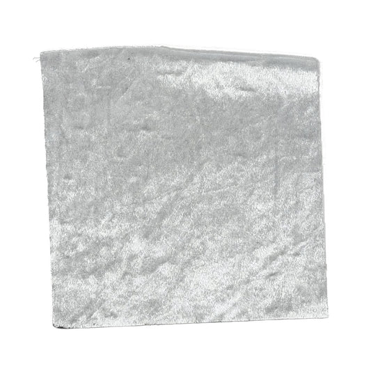 Silver fabric swatch