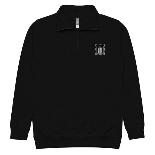 POSTCARD ROW Logo Quarter Zip Pullover